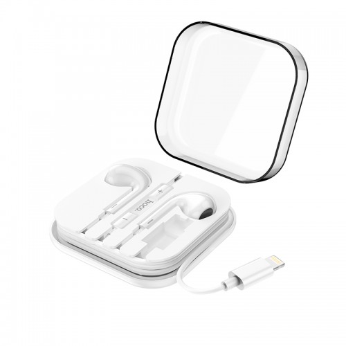 Навушники дротові HOCO M1 Max (Lightning) White