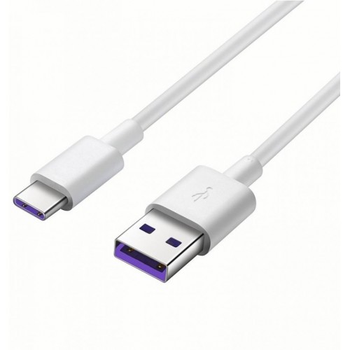 Кабель HOCO X13 USB to Type-C 3A, 1m, PVC, PVC connectors, White