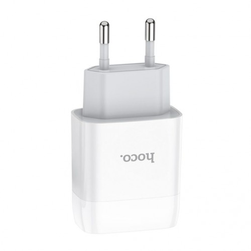 Сетевое зарядное устройство HOCO C73A Glorious dual port charger 12W White
