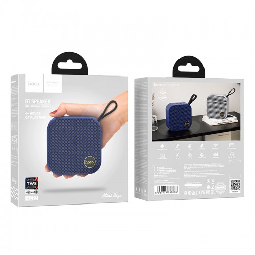 Портативная колонка HOCO HC22 Auspicious sports BT speaker Blue