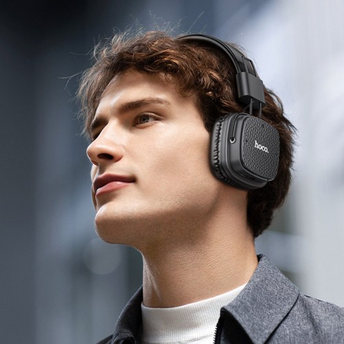 Бездротові накладні навушники HOCO W56 Earl BT headphones Black