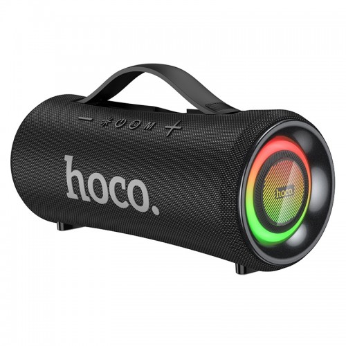 Портативная колонка HOCO HA10 Oleada для использования на открытом воздухе, Bluetooth-динамик, чёрная