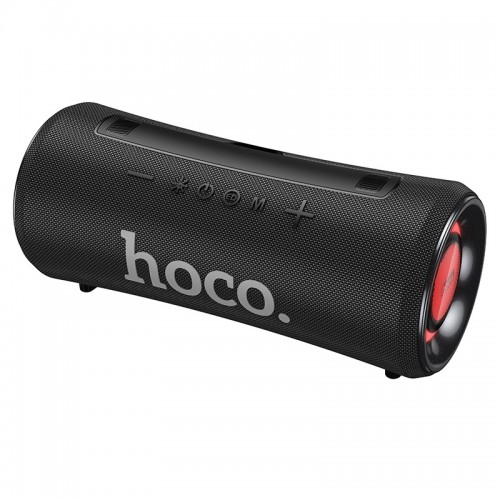 Портативная колонка HOCO HA10 Oleada для использования на открытом воздухе, Bluetooth-динамик, чёрная