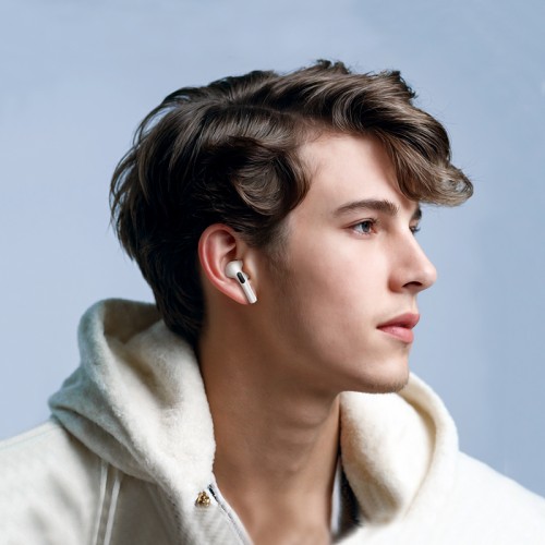 Бездротові навушники TWS HOCO EW72 Lite Soar, touch screen, White