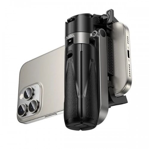 Селфи-монопод HOCO K27 Magic портативный мини-штатив для прямых трансляций, чёрный