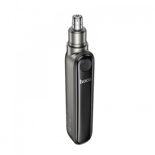 Тример для носа HOCO HP33 electric nose hair trimmer with display Metal gray