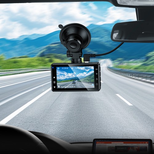 Відеореєстратор HOCO DV14 3-inch screen display driving recorder(720P)