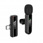 Беспроводная микрофонная система HOCO L20 Fair (Type-C) Black