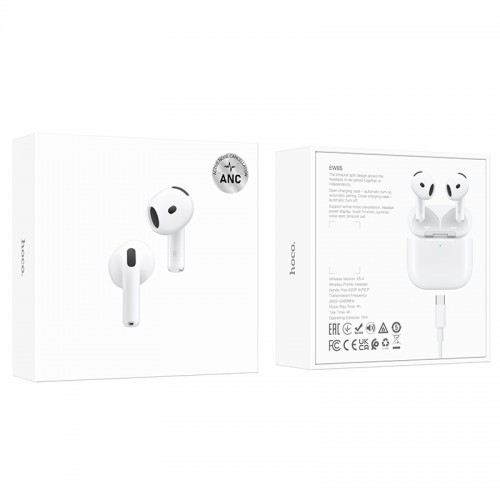 Беспроводные наушники TWS HOCO EW85, ANC, White