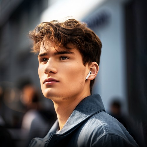 Беспроводные наушники TWS HOCO EW85, ANC, White