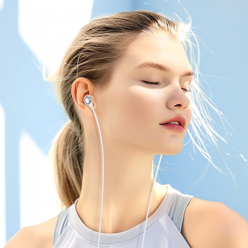 Проводные наушники HOCO M116 (Lightning) White