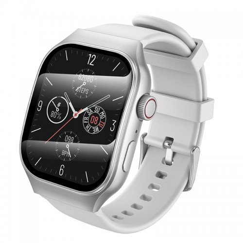 Смарт-часы HOCO Y33 51 мм. 200 мАч. Спортивные смарт-часы (версия с звонками) Silver