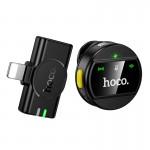 Беспроводная микрофонная система HOCO L21 Charm magnetic (Lightning) Black
