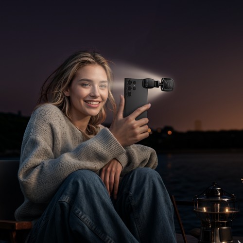 Накамерна лампа HOCO K28 Beauty mini fill light Blck