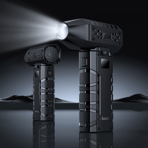 Портативний турбовентилятор HOCO HX67 Force fan Black