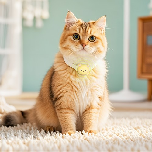 Трекер HOCO E91D Tiger умное устройство против потери (тип: ошейник для кошек)