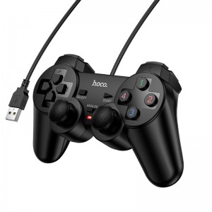 Геймпад дротовий HOCO GA3 Fast link wired game controller Black