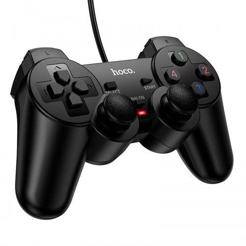 Проводной геймпад HOCO GA3 Fast link wired game controller Black