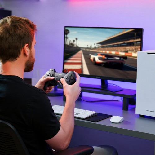 Проводной геймпад HOCO GA3 Fast link wired game controller Black