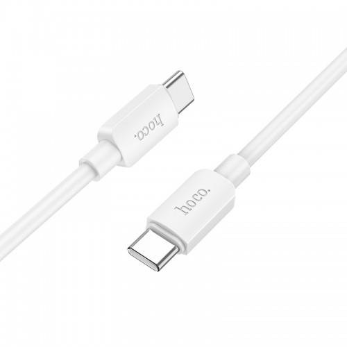 Кабель для быстрой зарядки и передачи данных HOCO X96 Hyper 60W Type-C — Type-C, белый