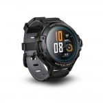 Детские смарт-часы HOCO Y107 4G 32 мм. 700 мА·ч. IP54. детские телефон-часы черные