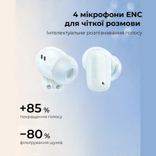 Беспроводные наушники TWS Baseus AirNora 2, ANC, Gradient Orange