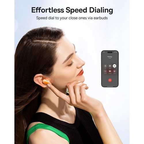 Беспроводные наушники TWS Baseus AirNora 2, ANC, Gradient Orange