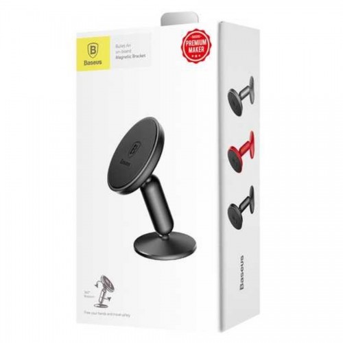 Автодержатель для телефона Baseus Bullet On-board Magnetic Bracket чёрный