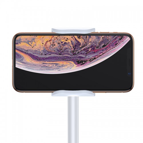 Тримач для телефона Baseus Unlimited adjustment lazy phone holder silver