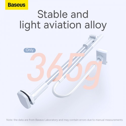 Тримач для телефона Baseus Unlimited adjustment lazy phone holder silver
