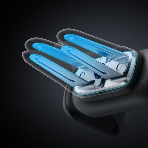 Автодержатель для телефона Baseus Steel Cannon 2 Air Outlet Car Mount Black