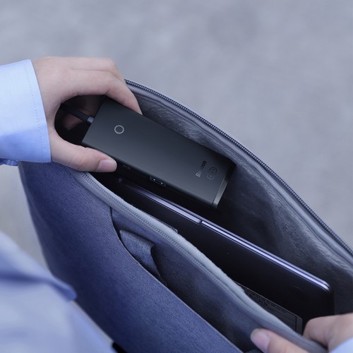 USB-хаб Baseus серии Lite, 4-портовый адаптер Type-C HUB (Type-C на USB 3.0*4), 25 см, чёрный