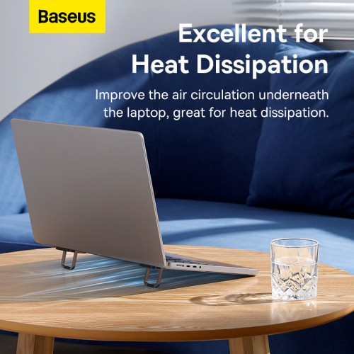 Підставка для ноутбука Baseus Slim Laptop Kickstand （2pcs）Grey