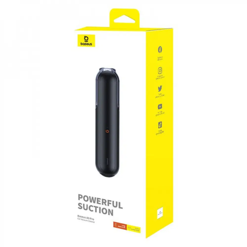 Автомобільний пилосос Baseus A0 Pro Car Vacuum Cleaner Cluster Black