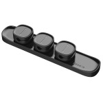 Магнитный держатель-зажим для кабеля Baseus Peas Cable Clip Black