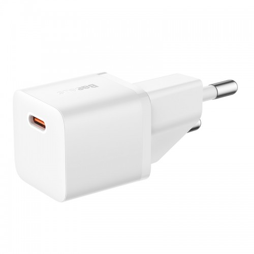Мережевий зарядний пристрій Baseus GaN5 Fast Charger(mini) 1C 20W EU White
