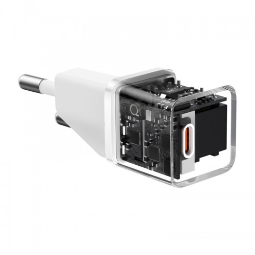 Мережевий зарядний пристрій Baseus GaN5 Fast Charger(mini) 1C 20W EU White
