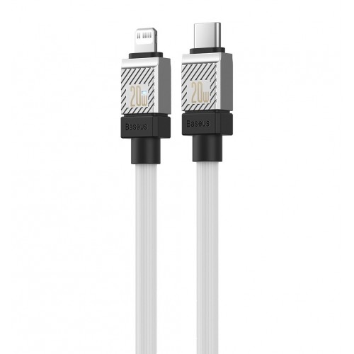 Кабель Baseus CoolPlay Series Fast Charging Cable Type-C to iP 20W 2m White