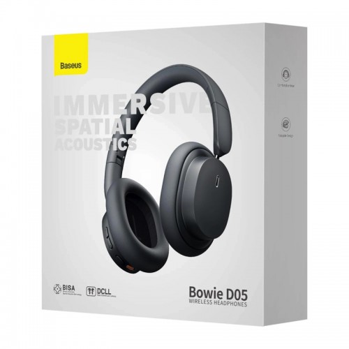 Беспроводные накладные наушники Baseus Bowie D05 Wireless Headphones Grey