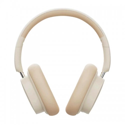Беспроводные накладные наушники Baseus Bowie D05 Wireless Headphones кремово-белые