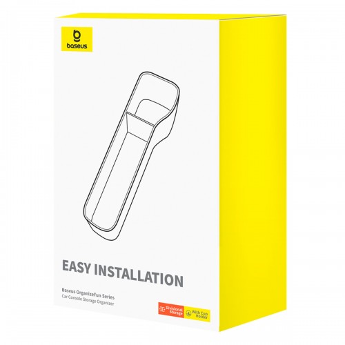 Автомобільний органайзер Baseus OrganizeFun Series Car Console Storage Organizer Galaxy Blue