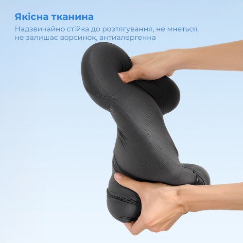 Подушка-подголовник Baseus ComfortRide Series Car Cooling Headrest Cluster, чёрная