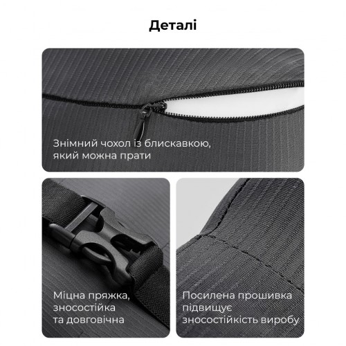 Подушка-подголовник Baseus ComfortRide Series Car Cooling Headrest Cluster, чёрная