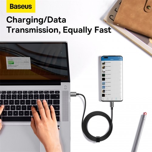 Кабель Baseus Superior Series Fast Charging Data Cable USB to Type-C 100W 2m Cluster Black