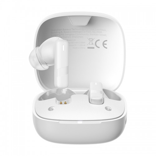 Беспроводные наушники TWS Baseus Bowie E20, ENC, IPX5, Stellar White