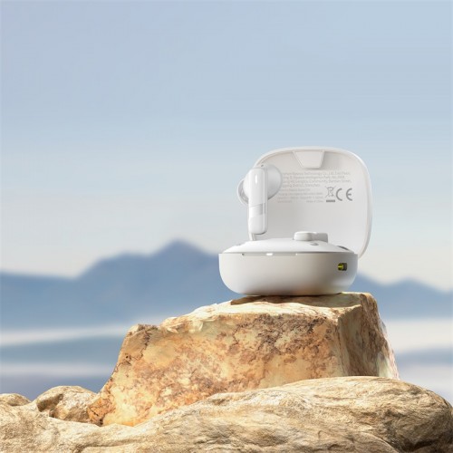 Беспроводные наушники TWS Baseus Bowie E20, ENC, IPX5, Stellar White