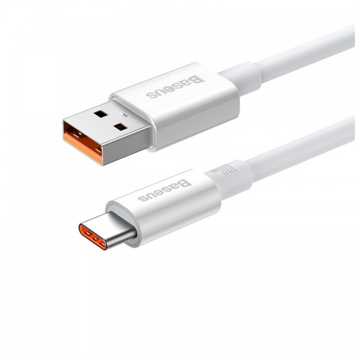 Кабель Baseus Superior Series Fast Charging Data Cable USB to Type-C 100W 2m Moon White