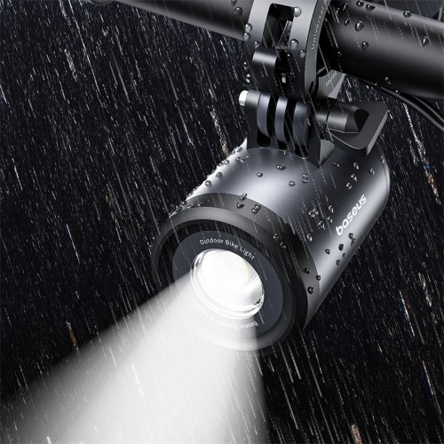 Велотримач для телефона Baseus PrimeTrip Series Dual-Color Bike Light 2-in-1 Set Cosmic Black