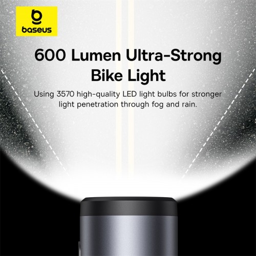 Велотримач для телефона Baseus PrimeTrip Series Dual-Color Bike Light 2-in-1 Set Cosmic Black