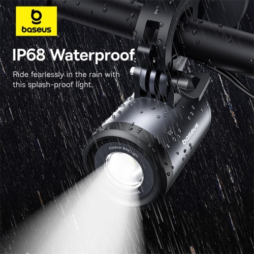 Велотримач для телефона Baseus PrimeTrip Series Dual-Color Bike Light 2-in-1 Set Cosmic Black